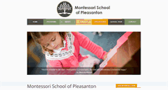 Desktop Screenshot of montessori-pleasanton.com